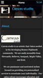 Mobile Screenshot of canvasstudio.biz
